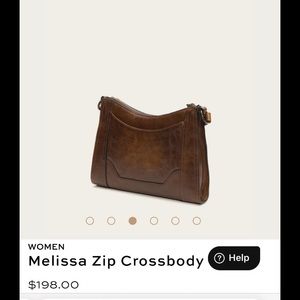 Brand new Frye Melissa Crossbody